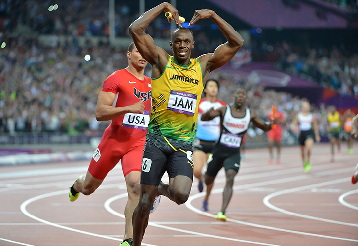 Ryan Bailey, Usain Bolt